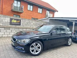 Svart Begagnad 2016 BMW 320 Sport Line Kombi | 139 500 kr (Marknadspris)