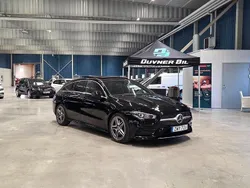 Svart Begagnad 2021 Mercedes CLA200 Shooting Brake AMG Kombi | 304 900 kr (Marknadspris)