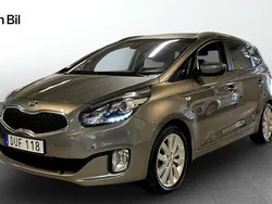 Grå Begagnad 2016 Kia Carens 2 Minibuss | 129 900 kr (Bra pris)