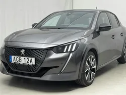 Grå Begagnad 2021 Peugeot 208 GT-line Halvkombi | 192 500 kr (Dyr)