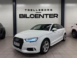 Vit Begagnad 2017 Audi A3 Proline Sedan | 189 900 kr (Marknadspris)