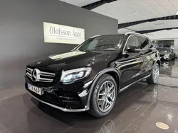 Svart Begagnad 2017 Mercedes GLC220 AMG SUV | 314 900 kr (Marknadspris)