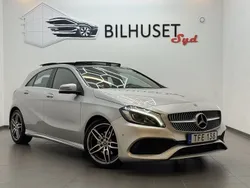 Silver Begagnad 2018 Mercedes A180 AMG Halvkombi | 198 500 kr (Marknadspris)