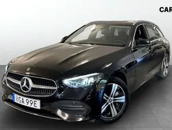 Svart (black) Begagnad 2022 Mercedes C300e Kombi | 399 900 kr (Marknadspris)