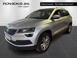 Silver (brilliant silver metallic) Begagnad 2018 Skoda Karoq Business Line SUV | 179 900 kr (Lite dyr)