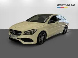 Vit Begagnad 2017 Mercedes CLA250 Shooting Brake AMG Kombi | 249 700 kr