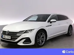 Vit Begagnad 2021 VW Arteon R-line Kombi | 339 900 kr (Marknadspris)