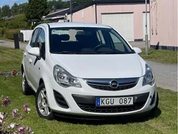 Vit Begagnad 2012 Opel Corsa Enjoy Halvkombi | 37 500 kr (Bra pris)