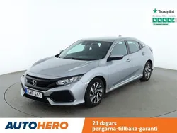 Silver Begagnad 2017 Honda Civic Comfort Halvkombi | 158 000 kr (Marknadspris)