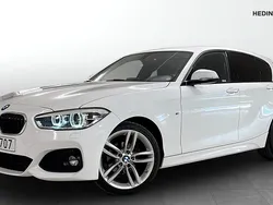 Vit (white) Begagnad 2016 BMW 118 M Sport Halvkombi | 199 900 kr (Marknadspris)