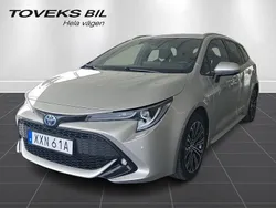 Silver Begagnad 2019 Toyota Corolla Hybrid Kombi | 199 590 kr (Marknadspris)