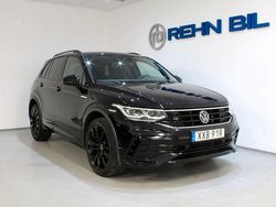 Svart Begagnad 2022 VW Tiguan R-line SUV | 399 000 kr (Dyr)