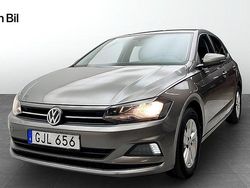 Ljusgrå Begagnad 2018 VW Polo Halvkombi | 149 900 kr (Bra pris)