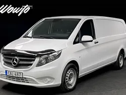 Vit (artic white) Begagnad 2018 Mercedes Vito Minibuss | 289 800 kr (Lite dyr)