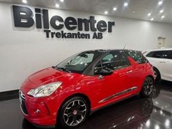 Röd Begagnad 2011 Citroën DS3 Halvkombi | 49 900 kr (Marknadspris)