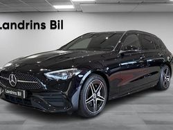 Svart Begagnad 2024 Mercedes C300e AMG Kombi | 529 000 kr (Marknadspris)