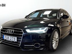 Svart Begagnad 2017 Audi A6 S-Line Kombi | 189 000 kr (Marknadspris)