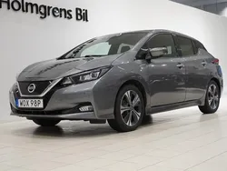 Grå/silver Begagnad 2021 Nissan Leaf Tekna Halvkombi | 174 800 kr (Superpris)