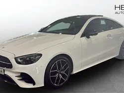 Vit (white) Begagnad 2023 Mercedes E200 AMG Sportkupé | 499 900 kr