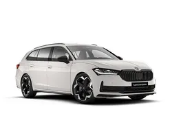 Svart (vit) Ny 2025 Skoda Superb SportLine Kombi | 497 900 kr (Marknadspris)