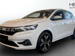 Vit (white) Ny 2025 Dacia Sandero Expression Halvkombi | 219 900 kr (Bra pris)