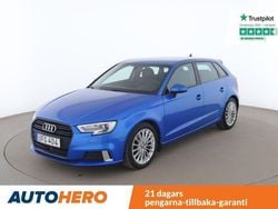 Blå Begagnad 2018 Audi A3 Sportback Proline Halvkombi | 183 000 kr (Marknadspris)