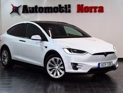 Vit Begagnad 2019 Tesla Model X SUV | 459 900 kr (Marknadspris)