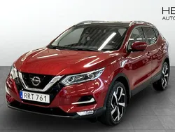 Röd (red) Begagnad 2018 Nissan Qashqai 360º SUV | 139 900 kr (Marknadspris)