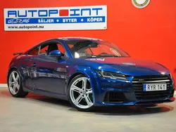 Blå (blåmetallic) Begagnad 2015 Audi TT S-Line Sportkupé | 243 700 kr (Marknadspris)