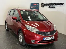 Mörkröd Begagnad 2013 Nissan Note Minibuss | 54 900 kr (Lite dyr)