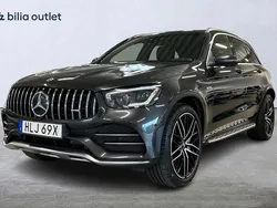 Grå Begagnad 2019 Mercedes GLC43 AMG AMG SUV | 489 900 kr (Bra pris)