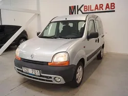 Ljusgrå Begagnad 2003 Renault Kangoo Minibuss | 49 900 kr (Lite dyr)