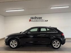 Svart Begagnad 2018 Audi A3 Sportback Proline Halvkombi | 164 500 kr (Marknadspris)
