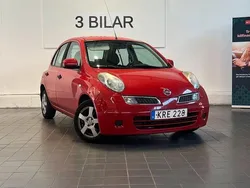 Röd Begagnad 2010 Nissan Micra Halvkombi | 26 990 kr (Bra pris)