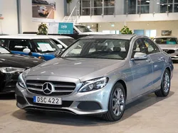 Silver Begagnad 2016 Mercedes C220 Avantgarde Sedan | 199 900 kr (Marknadspris)