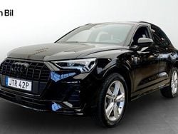 Svart Begagnad 2022 Audi Q3 S-Line SUV | 449 000 kr
