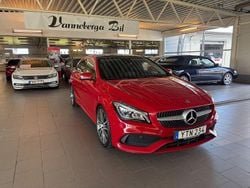 Röd Begagnad 2018 Mercedes CLA200 Shooting Brake AMG Kombi | 229 900 kr (Marknadspris)