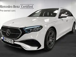 Vit Begagnad 2023 Mercedes E300 AMG Kombi | 689 000 kr (Marknadspris)