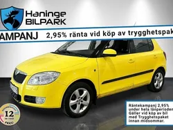 Gul Begagnad 2008 Skoda Fabia Ambiente Halvkombi | 39 900 kr (Marknadspris)