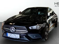 Svart Begagnad 2022 Mercedes CLA200 AMG Sportkupé | 279 000 kr (Bra pris)