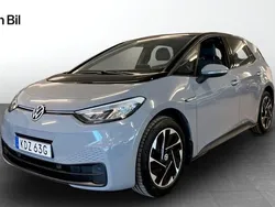 Grå Begagnad 2022 VW ID.3 Pro Performance Halvkombi | 279 900 kr (Marknadspris)