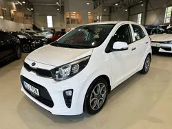 Vit Begagnad 2021 Kia Picanto Advance Halvkombi | 134 900 kr (Marknadspris)