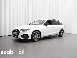 Glaciärvit metallic Begagnad 2022 Audi A4 S-Line Kombi | 399 500 kr (Lite dyr)