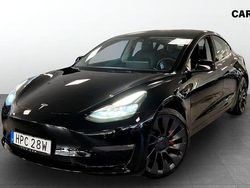 Svart (black) Begagnad 2022 Tesla Model 3 Performance Sedan | 329 900 kr