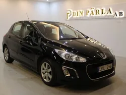 Svart Begagnad 2011 Peugeot 308 Halvkombi | 49 900 kr (Marknadspris)