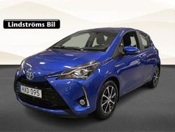 Blå Begagnad 2018 Toyota Yaris Hybrid Edition Halvkombi | 185 900 kr (Marknadspris)