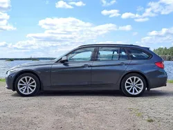 Grå Begagnad 2015 BMW 320 Sport Line Kombi | 169 000 kr (Marknadspris)