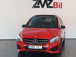 Röd Begagnad 2016 Mercedes B180 Urban Minibuss | 179 900 kr (Lite dyr)