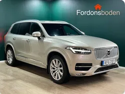 Ljusbrun (brun) Begagnad 2016 Volvo XC90 Inscription SUV | 299 500 kr (Bra pris)