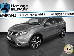 Grå Begagnad 2017 Nissan Qashqai 360º SUV | 149 900 kr (Marknadspris)